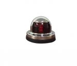 Pair of Red Green Stainless Steel LED Navigation Bow Lights
